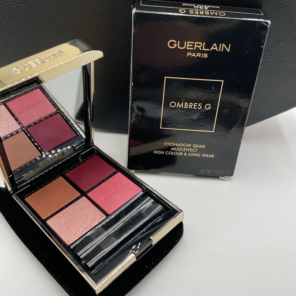 GUERLAIN Ombres G Eyeshadow Quad in 530 Majestic Rose - Brand New In Box